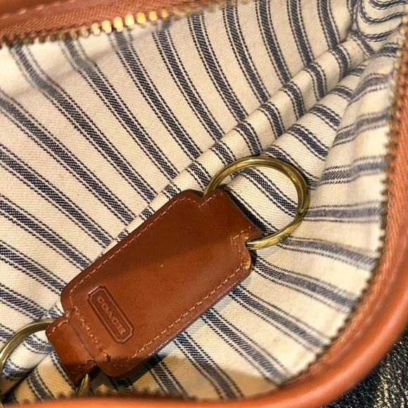 Vintage Coach #7167 Cosmetic Case BT SLG Small Leather Good Makeup Kit - Picture 6 of 11